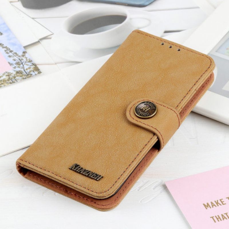 Κάλυμμα Samsung Galaxy A22 4G Khazneh Retro Split Faux Leather