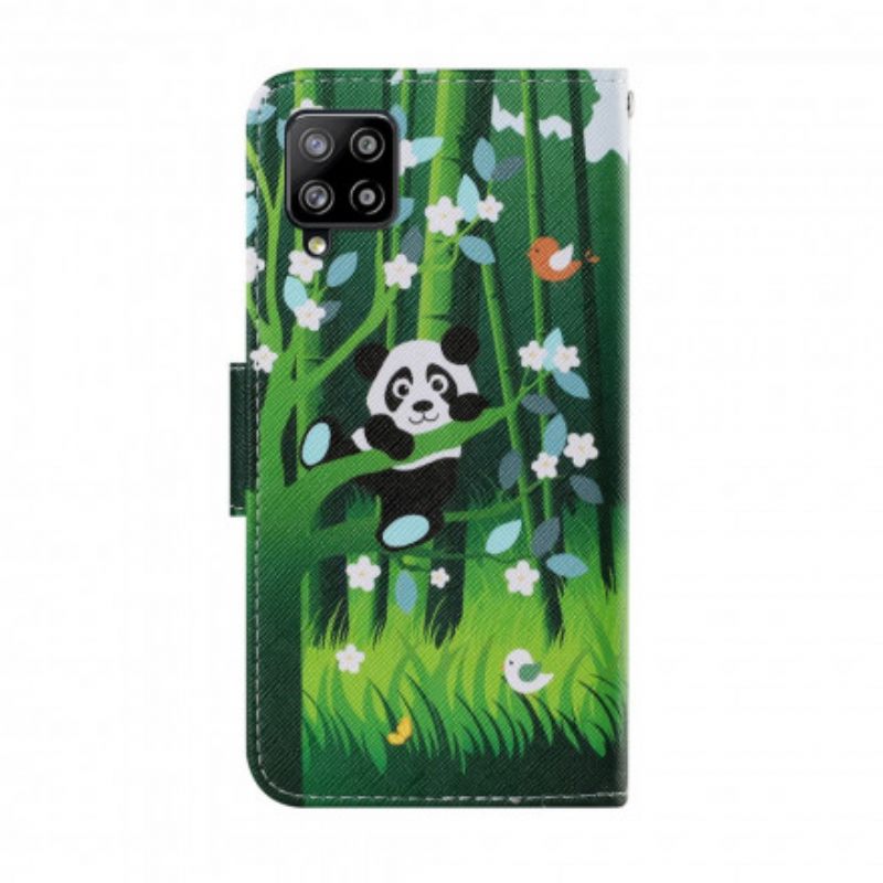 Κάλυμμα Samsung Galaxy A22 4G Panda Walk