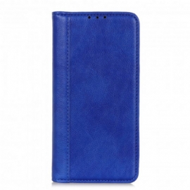 θηκη κινητου Samsung Galaxy A22 4G Θήκη Flip Έκδοση Litchi Split Leather