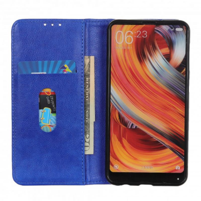 θηκη κινητου Samsung Galaxy A22 4G Θήκη Flip Έκδοση Litchi Split Leather