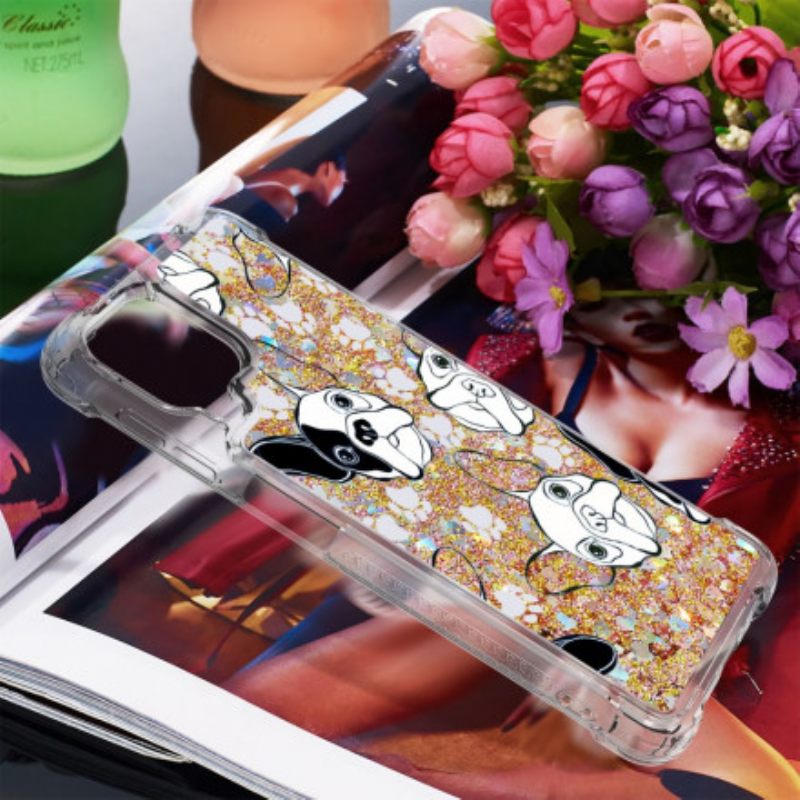 Θήκη Samsung Galaxy A22 4G Mr Dog Glitter