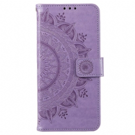 Κάλυμμα OnePlus 10T 5G με κορδονι Mandala Sun Strap