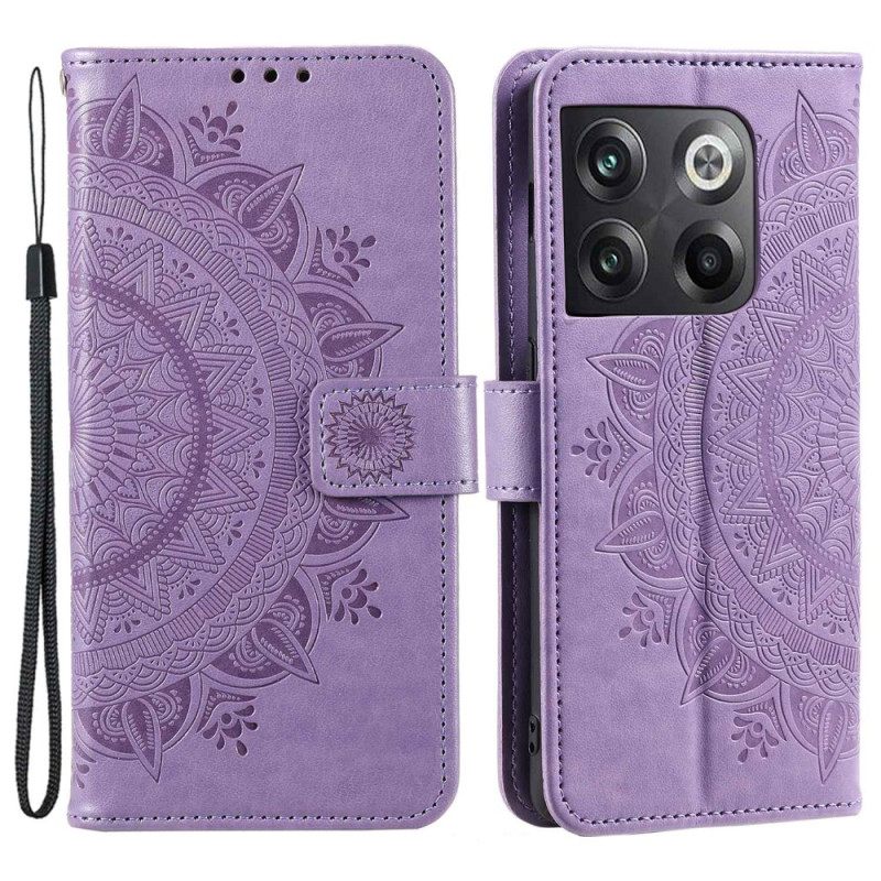 Κάλυμμα OnePlus 10T 5G με κορδονι Mandala Sun Strap