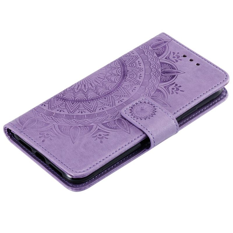 Κάλυμμα OnePlus 10T 5G με κορδονι Mandala Sun Strap