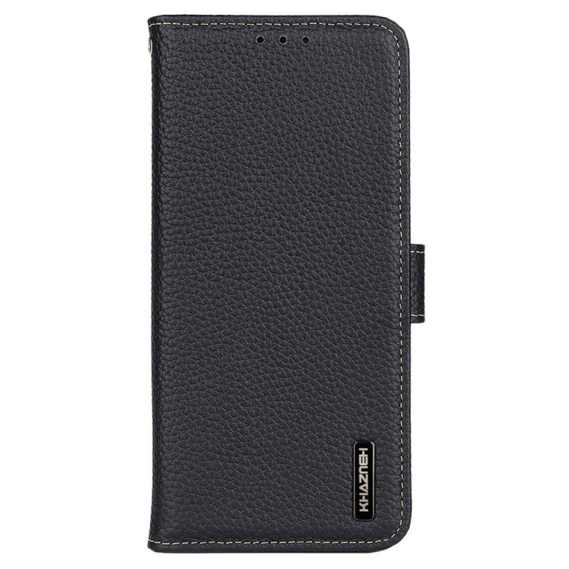 Θήκη Flip OnePlus 10T 5G Litchi Leather Khazneh