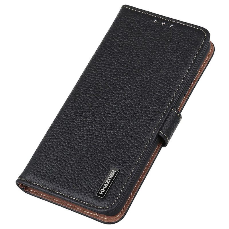 Θήκη Flip OnePlus 10T 5G Litchi Leather Khazneh