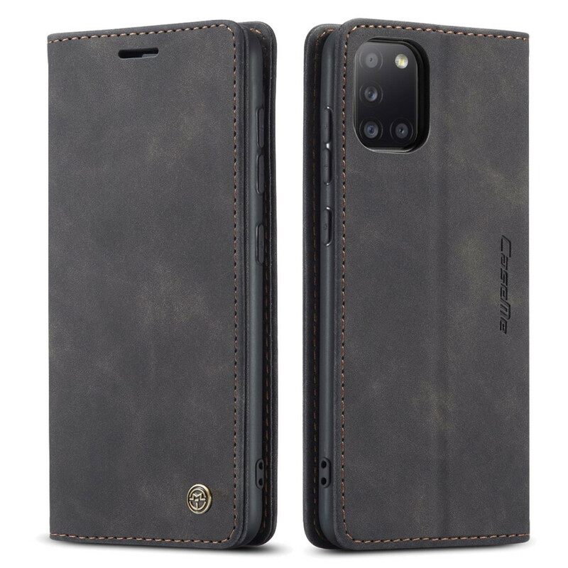 θηκη κινητου Samsung Galaxy A31 Θήκη Flip Caseme Faux Leather