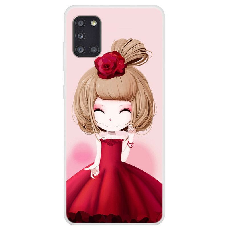 Θήκη Samsung Galaxy A31 Manga Lady