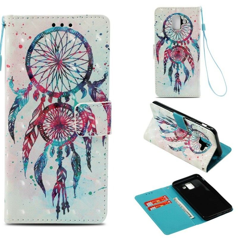 Κάλυμμα Samsung Galaxy A6 3d Colorful Dream Catcher