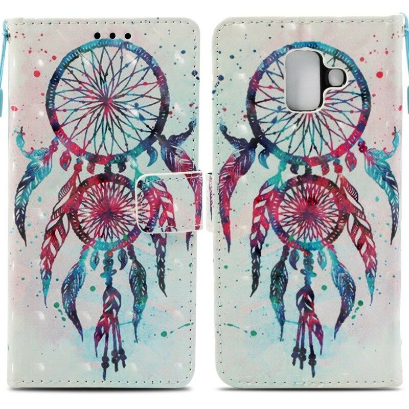 Κάλυμμα Samsung Galaxy A6 3d Colorful Dream Catcher