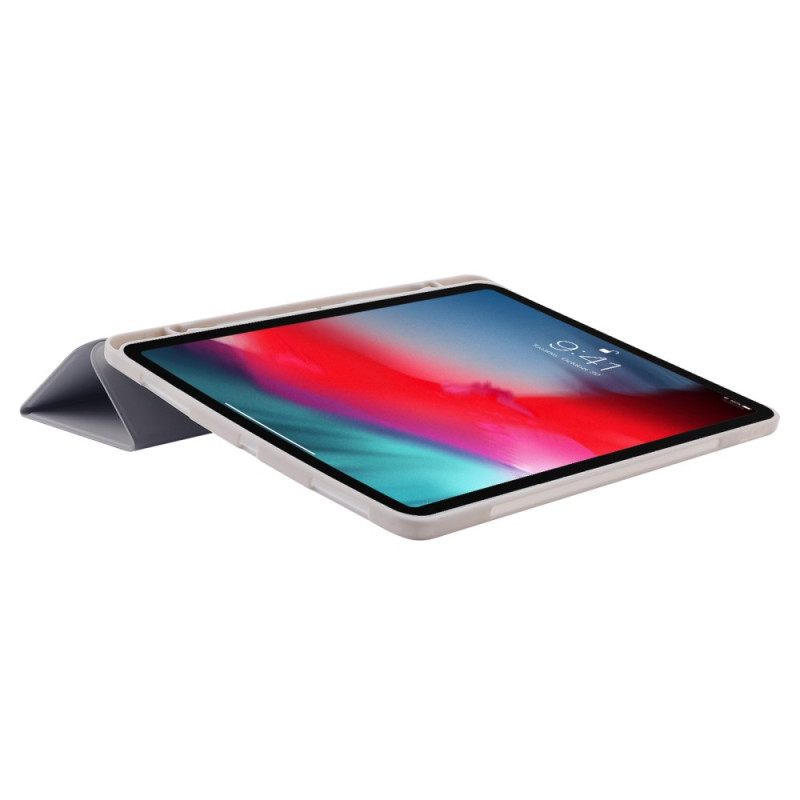 Δερματινη Θηκη iPad Pro 13 (2024) Τριπτυσσόμενη Βάση Και Μολυβοθήκη