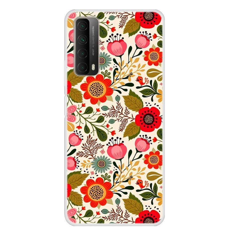 Θήκη Huawei P Smart 2021 Floral Tapestry