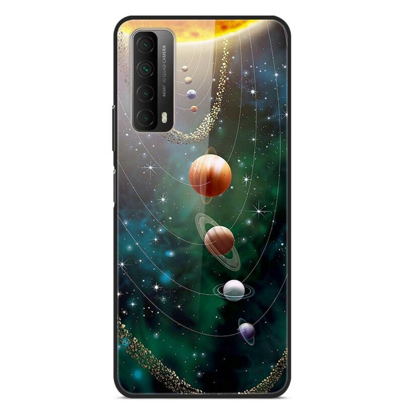 Θήκη Huawei P Smart 2021 Ηλιακό Σύστημα Planet Tempered Glass