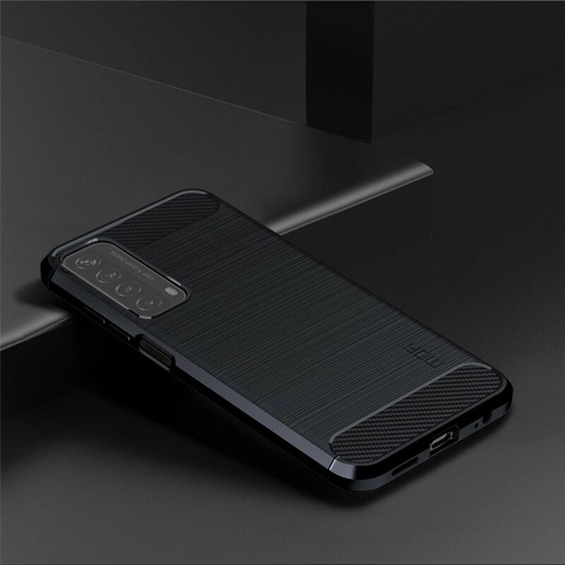 Θήκη Huawei P Smart 2021 Mofi Brushed Carbon Fiber