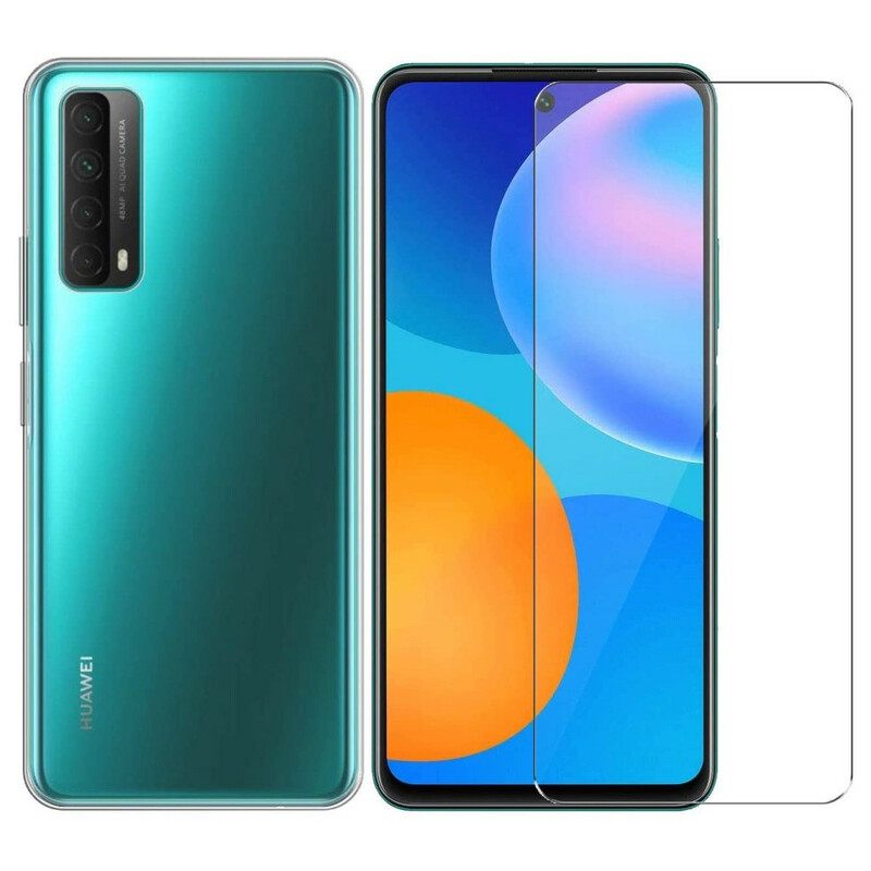 Θήκη Huawei P Smart 2021 Οθόνη Combo Και Tempered Glass