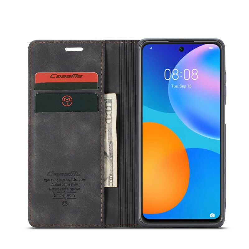 θηκη κινητου Huawei P Smart 2021 Θήκη Flip Caseme Faux Leather