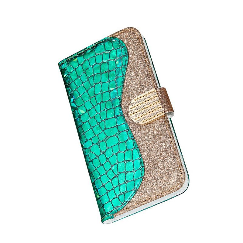 δερματινη θηκη Samsung Galaxy Note 20 Crocodile Diamonds