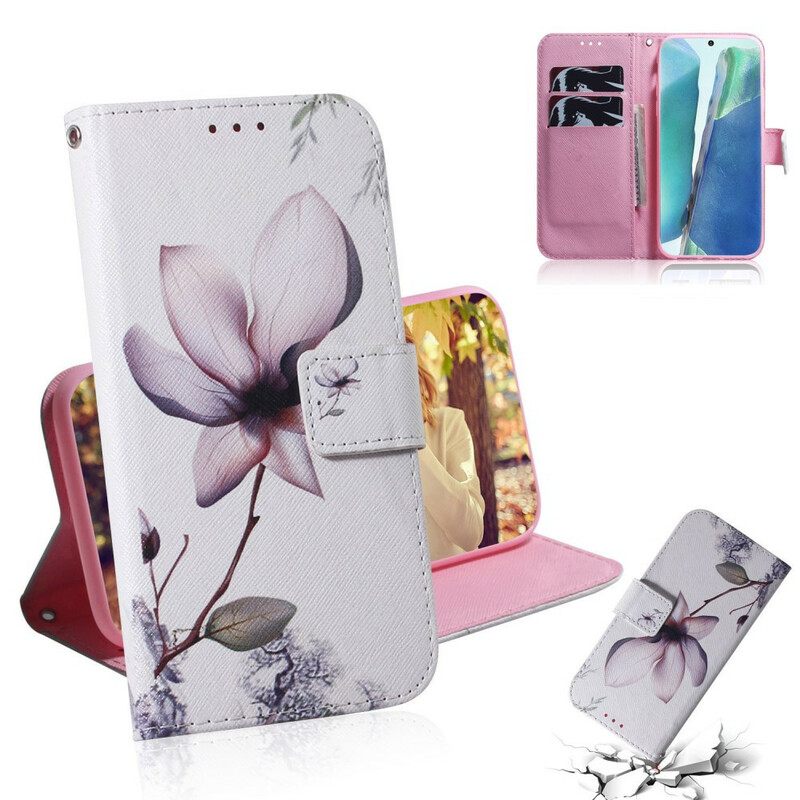 Κάλυμμα Samsung Galaxy Note 20 Dusty Pink Flower