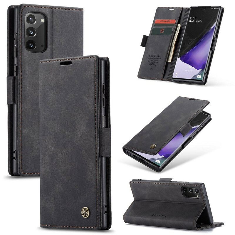 Θήκη Flip Samsung Galaxy Note 20 Caseme Faux Leather