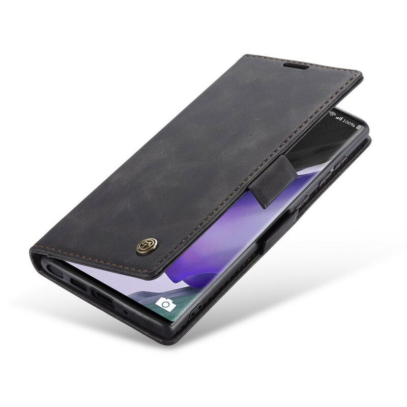 Θήκη Flip Samsung Galaxy Note 20 Caseme Faux Leather