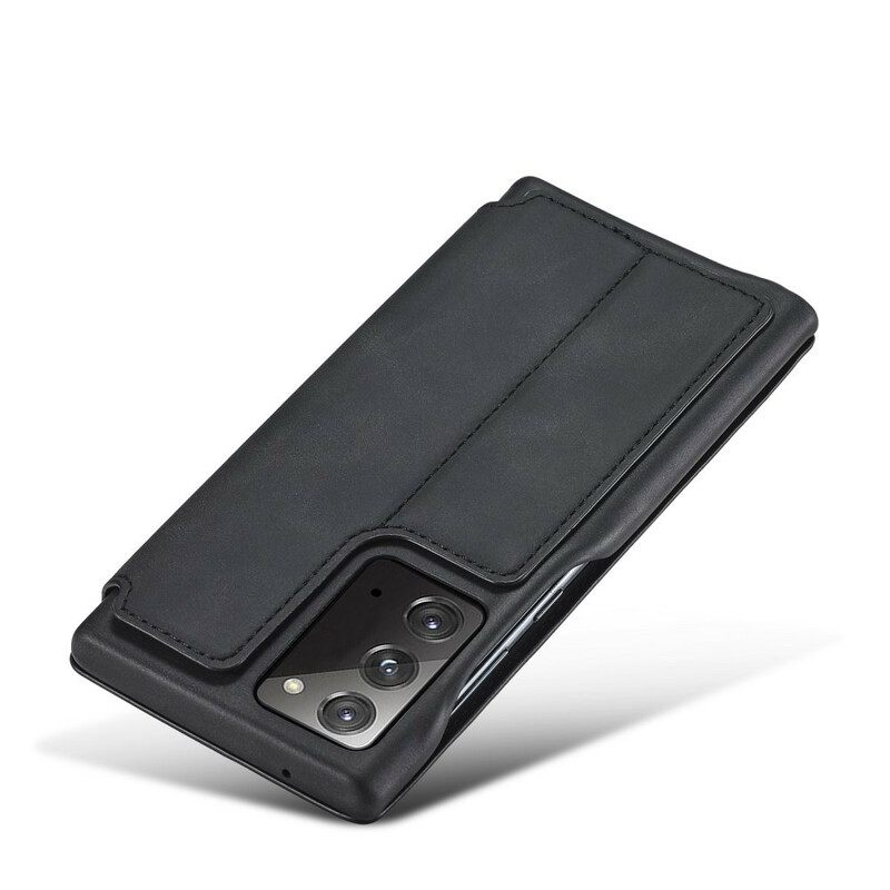 θηκη κινητου Samsung Galaxy Note 20 Θήκη Flip Lc.imeeke Leather Effect