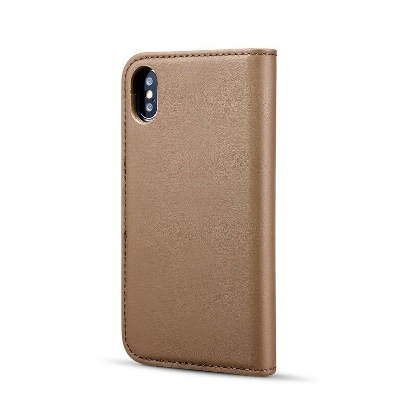 Κάλυμμα iPhone X / XS Dg Smooth Leather Effect. Ming Αποσπώμενο