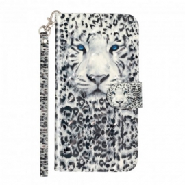 Κάλυμμα iPhone X / XS με κορδονι Προβολείς Tiger Light Strap