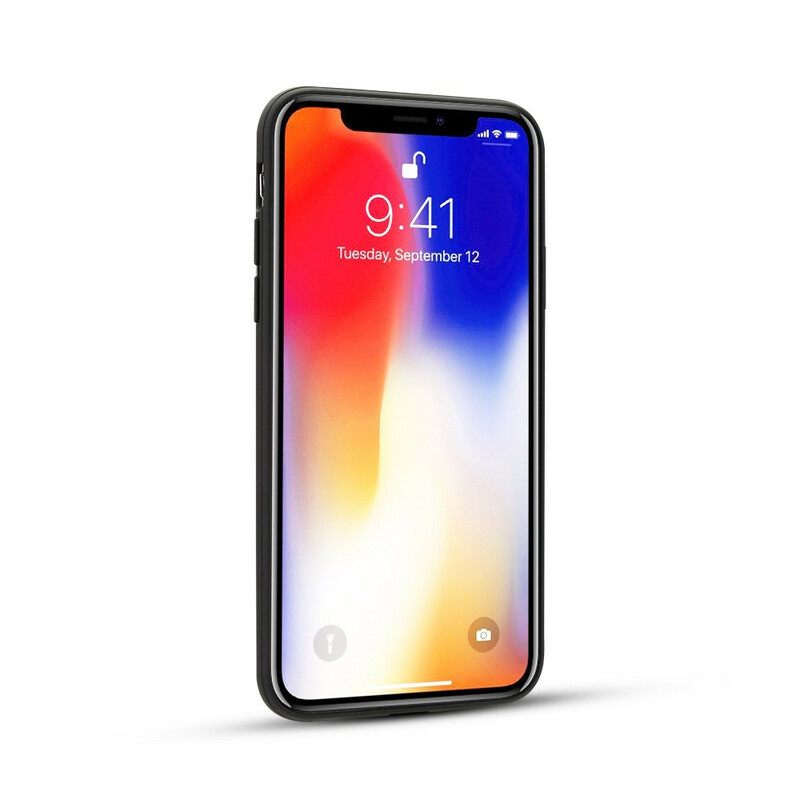 Θήκη iPhone X / XS Γνήσιο Δέρμα Litchi