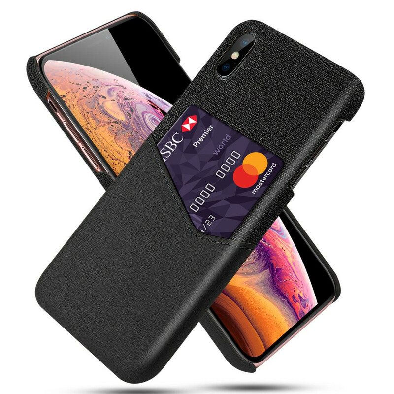 Θήκη iPhone X / XS Κάτοχος Κάρτας Ksq