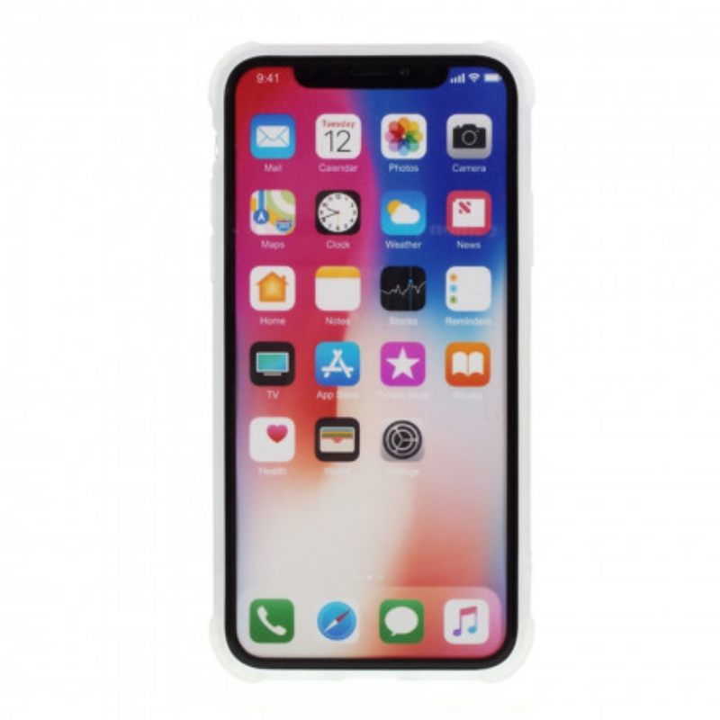 Θήκη iPhone X / XS Λαμπερό Γεωμετρικό Μάρμαρο