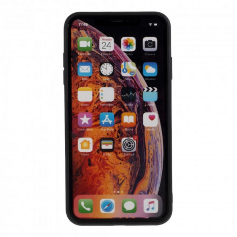 Θήκη iPhone X / XS Ματ Άκαμπτη Σιλικόνη