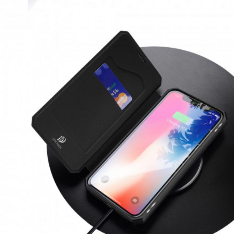 θηκη κινητου iPhone X / XS Θήκη Flip Skin X Series Dux Ducis