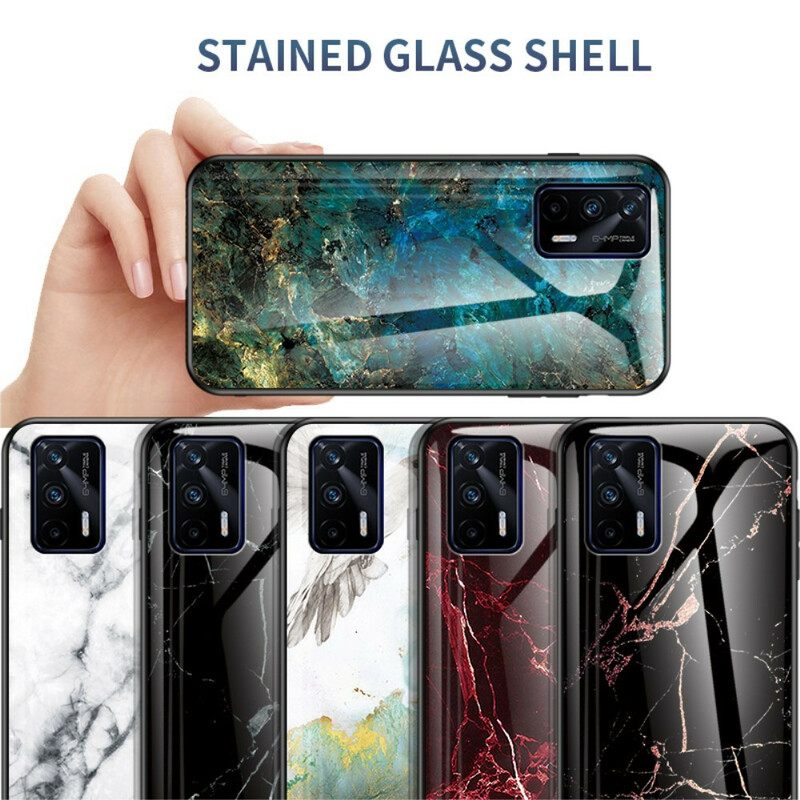 Θήκη Realme GT 5G Premium Colors Tempered Glass