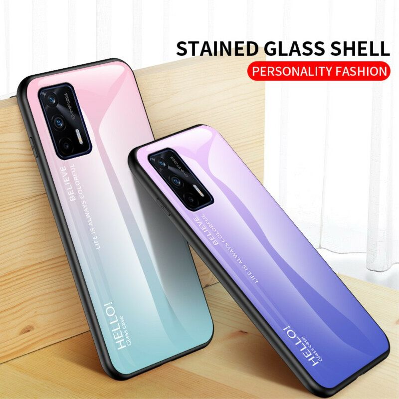 Θήκη Realme GT 5G Tempered Glass Γεια Σας