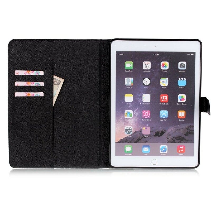 Θήκη Flip iPad Air 2 Μην Αγγίζετε Το Μπλοκ Μου