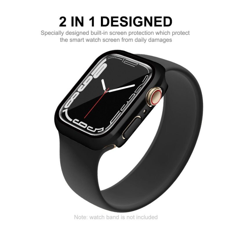 Apple Watch Series 7 41Mm Enkay Hat Prince Θήκη Tempered Glass Επιμετάλλωση