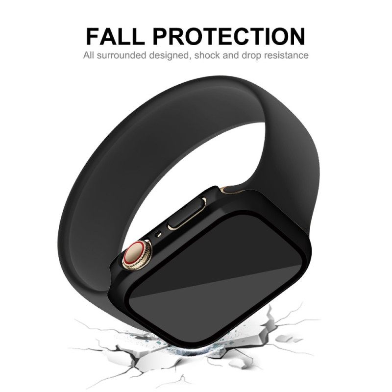 Apple Watch Series 7 41Mm Enkay Hat Prince Θήκη Tempered Glass Επιμετάλλωση