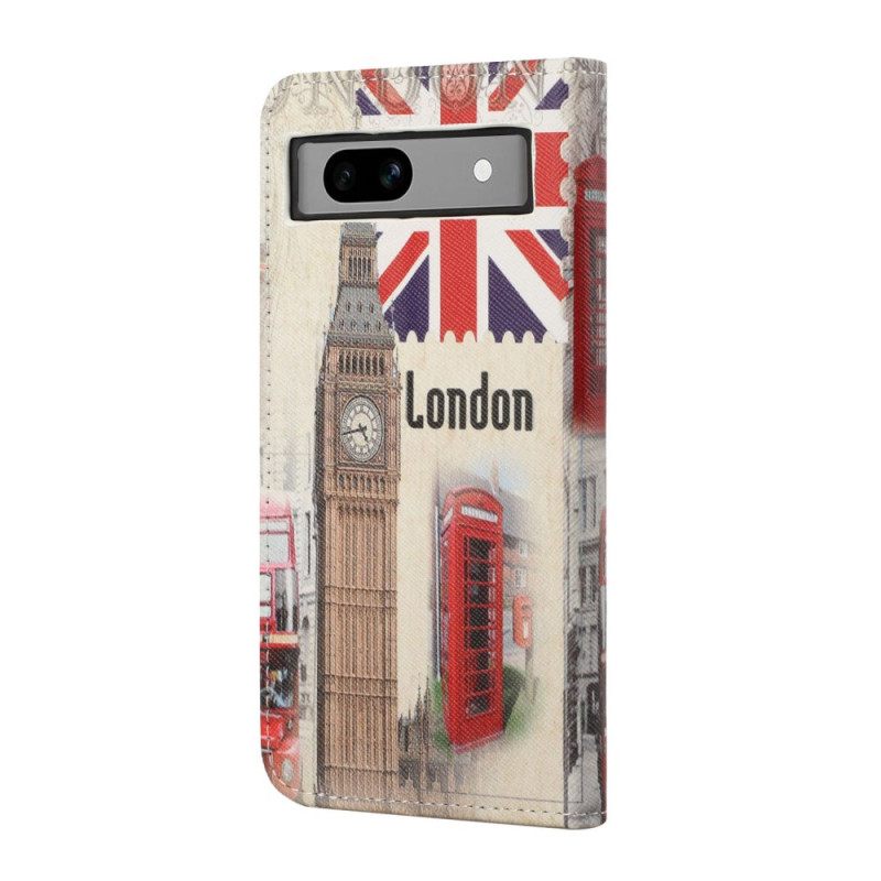 Δερματινη Θηκη Google Pixel 8a London Life