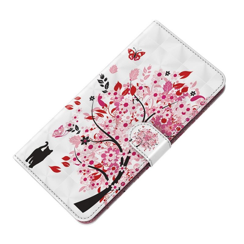 δερματινη θηκη OnePlus Nord CE 2 5G Cherry Blossom