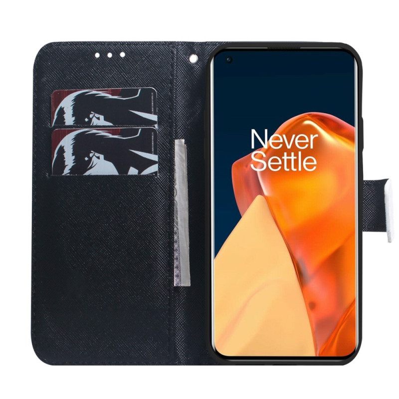 δερματινη θηκη OnePlus Nord CE 2 5G Μελλοντικός Λύκος