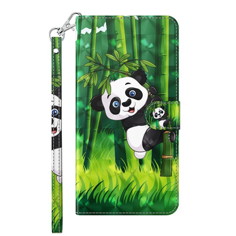 Θήκη Flip OnePlus Nord CE 2 5G Comic Panda