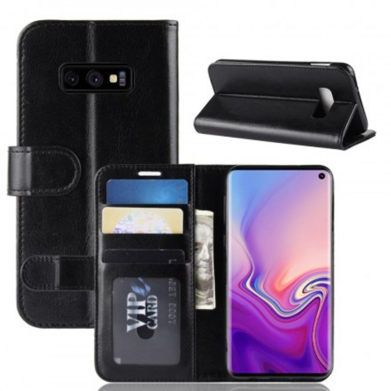 Κάλυμμα Samsung Galaxy S10e Ultra Faux Leather