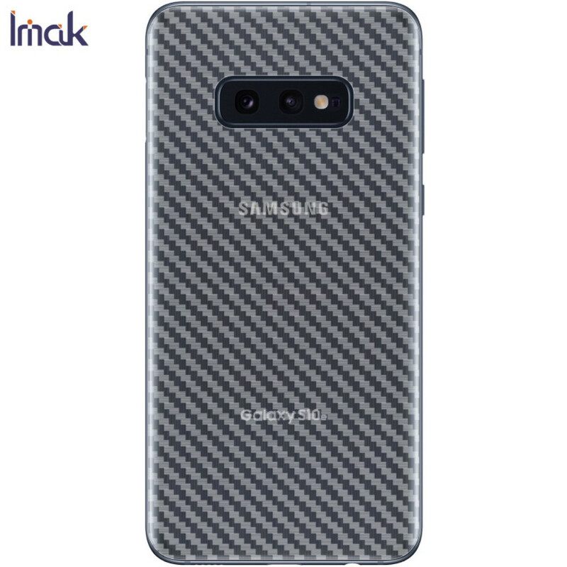 Πίσω Προστατευτική Μεμβράνη Για Samsung Galaxy S10E Style Carbon Imak