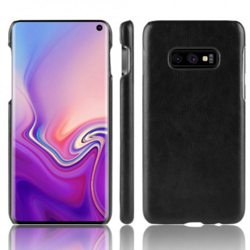 θηκη κινητου Samsung Galaxy S10e Δερμάτινο Εφέ Litchi