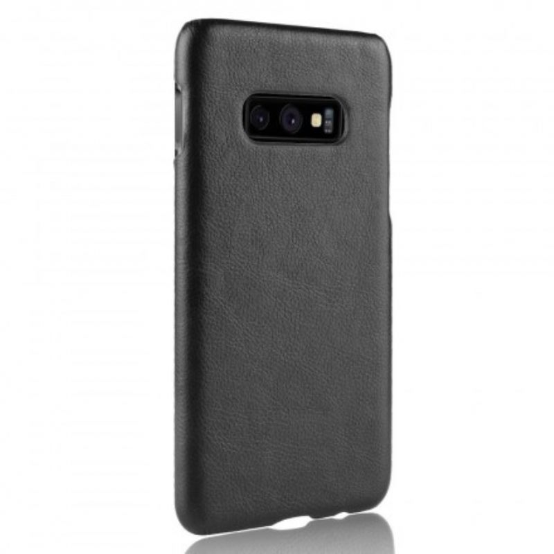 θηκη κινητου Samsung Galaxy S10e Δερμάτινο Εφέ Litchi