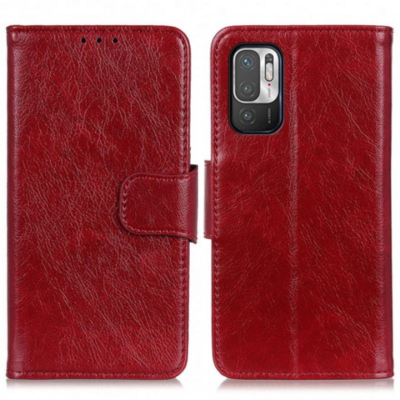 Κάλυμμα Poco M3 Pro 5G Split Nappa Leather