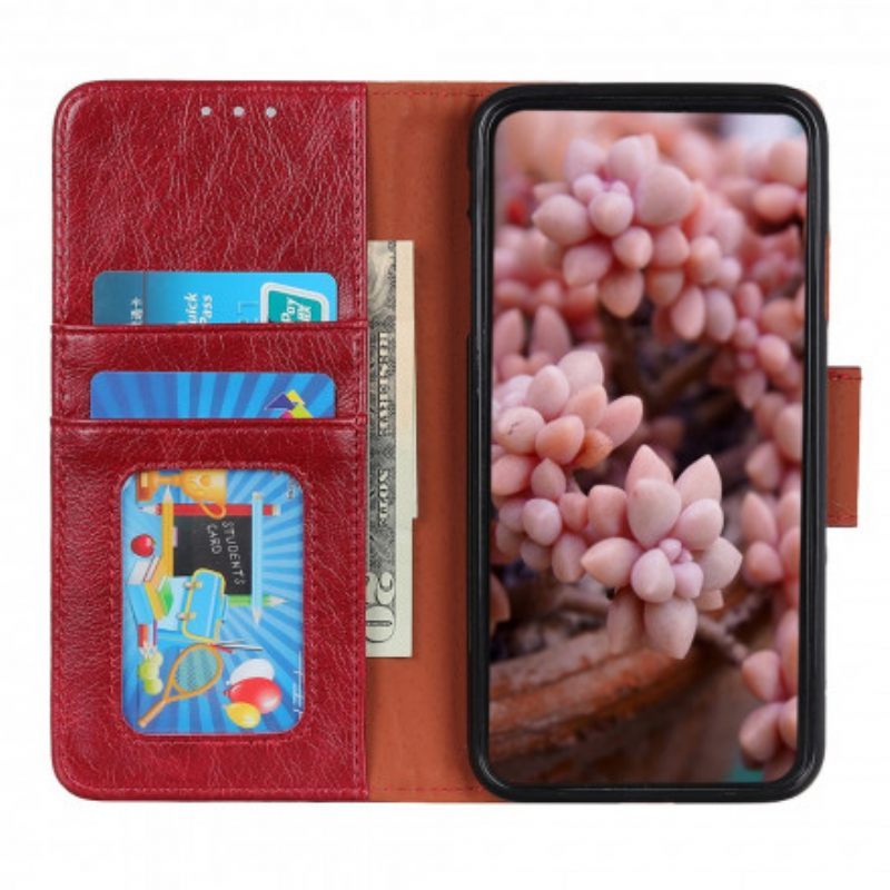 Κάλυμμα Poco M3 Pro 5G Split Nappa Leather