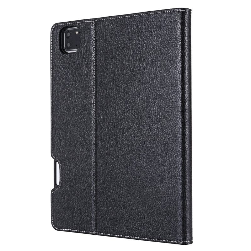 Θήκη Flip iPad Air (2022) Gebei Litchi Faux Leather