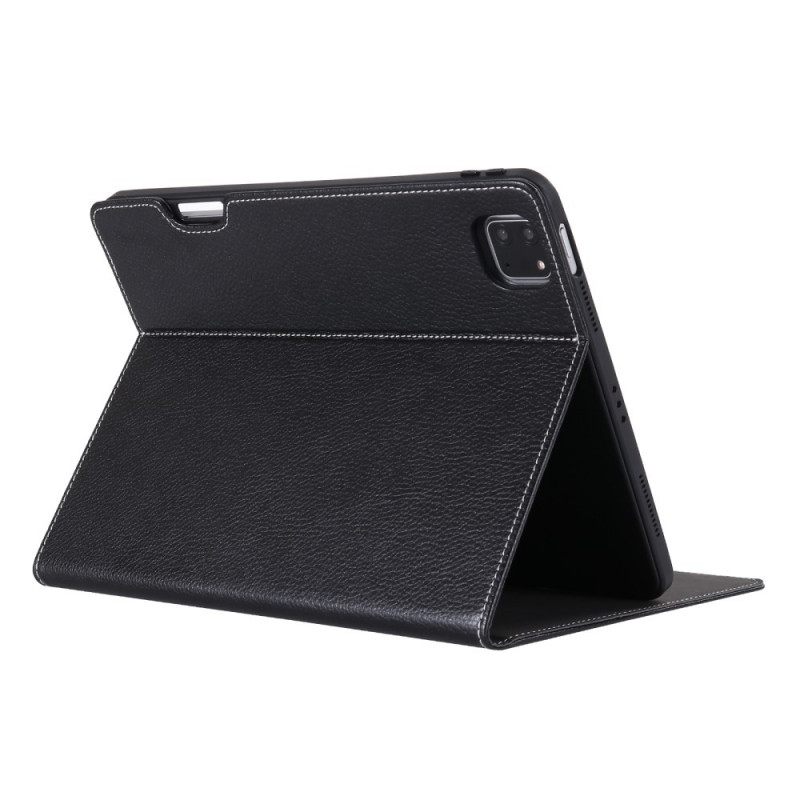 Θήκη Flip iPad Air (2022) Gebei Litchi Faux Leather