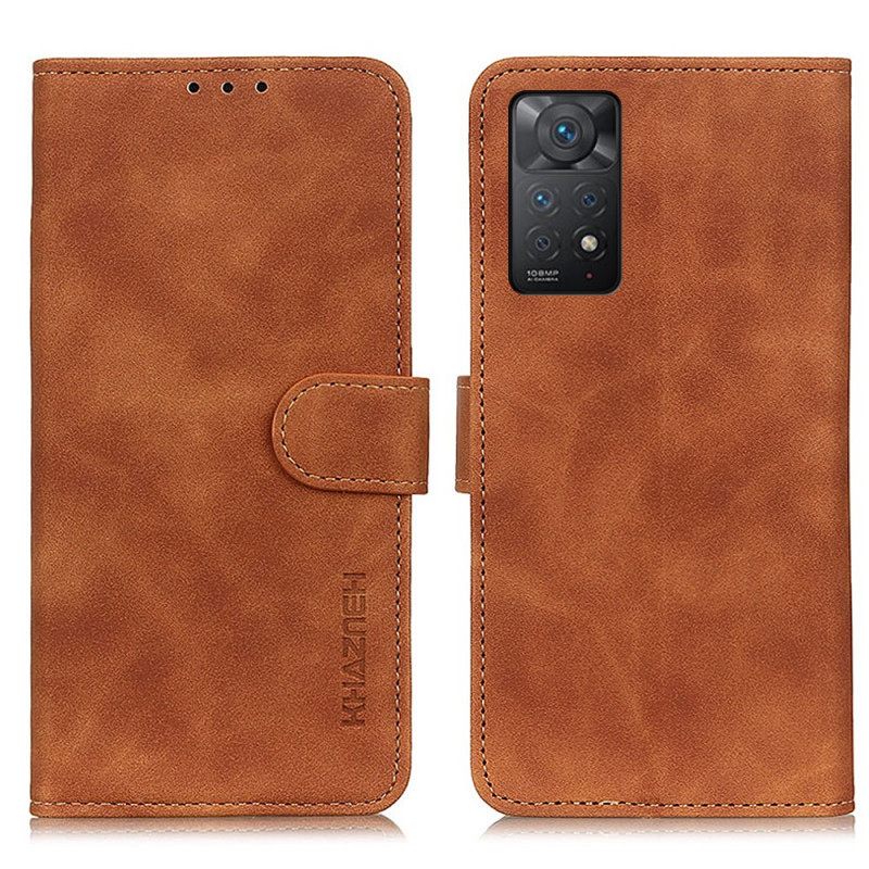 δερματινη θηκη Xiaomi Redmi Note 11 Pro 4G / 5G Khazneh Vintage Leather Effect